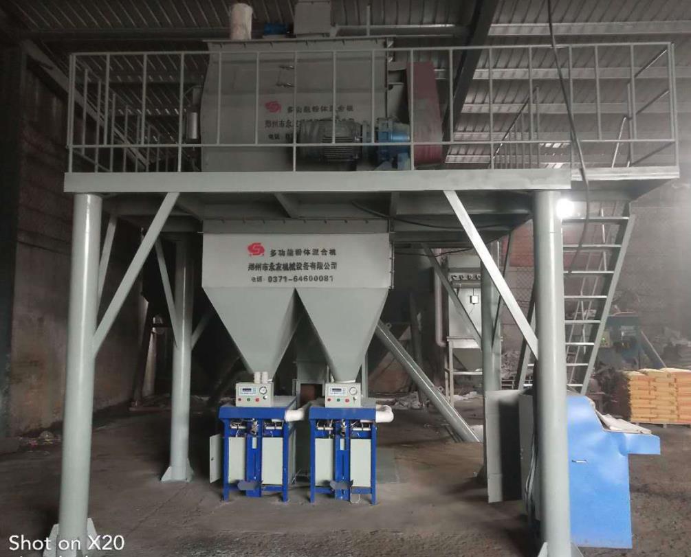 標準(zhun)型(xing)榦(gan)粉砂(sha)漿生産線(xian)（檯(tai)州億盛(sheng)公(gong)司）
